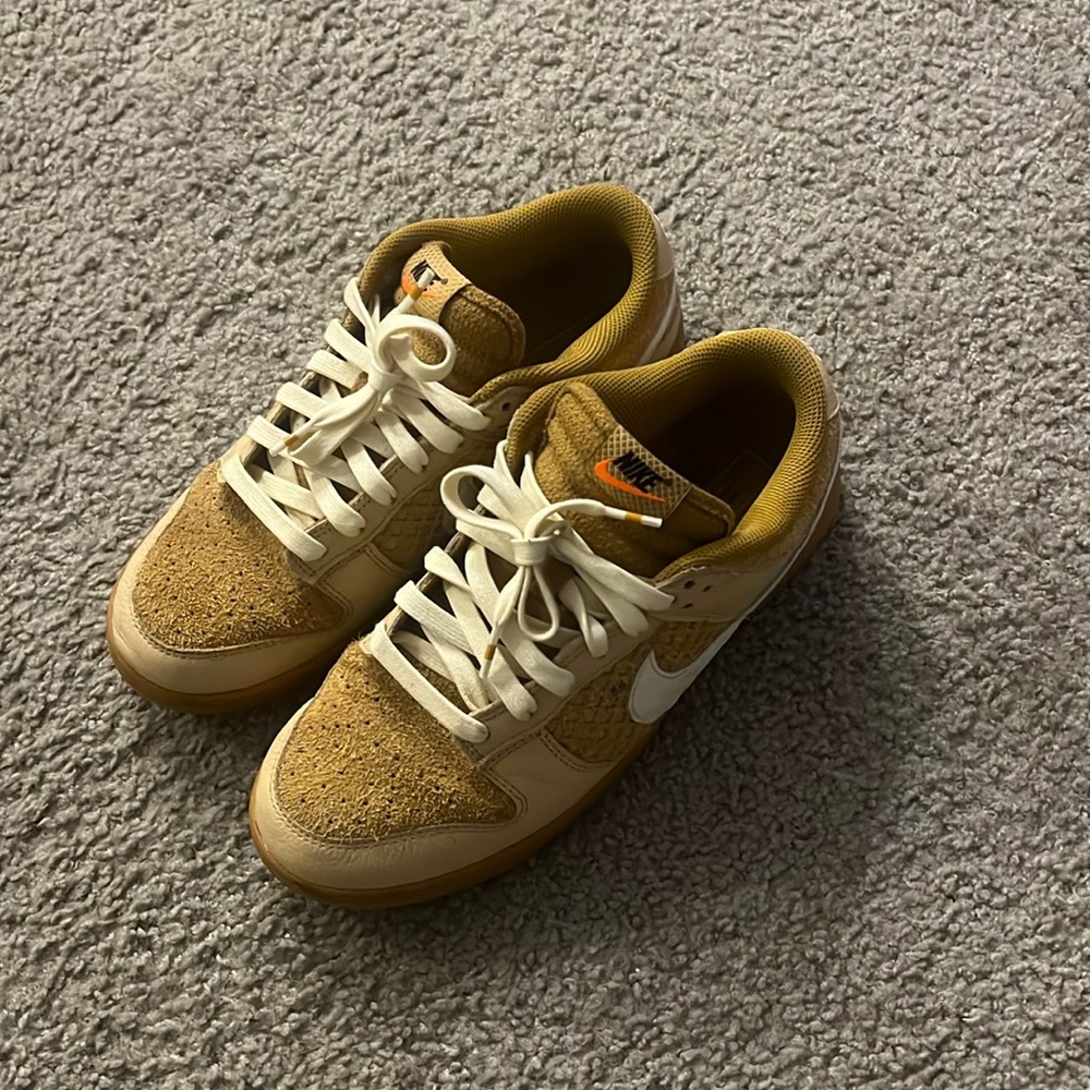 Nike Tan with Cream Laces Size 10